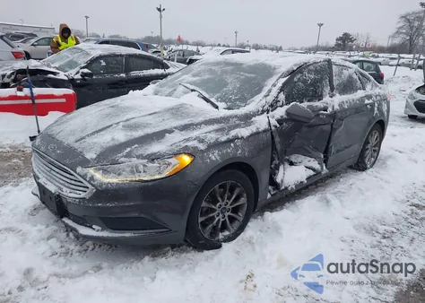 2017 Ford Fusion Se из США, поврежденный, VIN 3FA6P0H72HR403809